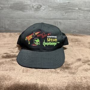 Youth Vtg Goosebumps How I Got My Shrunken Head Adjustable Snapback Hat Annco
